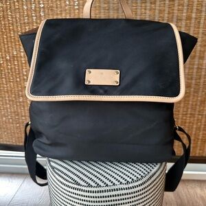 kate spade Kennedy Park Neko Backpack Black Tan